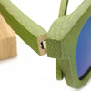 Wooden Bamboo Green Sunglasses -  - Beautifiable - 5