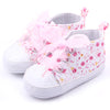 Floral Print Anti-Slip Casual Baby Sneaker Shoes