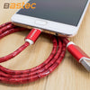 Bastec Original Micro USB Cable  with Hand Sewing Super Strong Pattern Leather USB Charger Cable for Samsung Sony Xiaomi Huawei