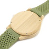 Wooden Watch - Green -  - Beautifiable - 5