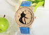 Cartoon Black Cat Watch - Blue - Beautifiable - 3