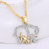 Elephant with Baby Necklace -  - Beautifiable - 6