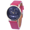 **FREE** Cat Face Pattern Watch - Hot Pink - Beautifiable - 7