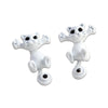 **FREE** Cute Colorful Cat Earrings - White - Beautifiable - 9