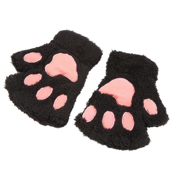 **FREE** Fluffy Plush Paw Gloves - Beautifiable