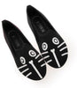 Cat or Dog Face Slip On Flat Shoes