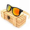 Wooden Black Frame Sunglasses - Gold - Beautifiable - 10