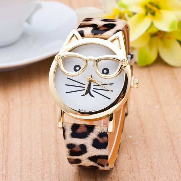 **FREE** "Cat Lovers" Watch - Leopard - Beautifiable - 1