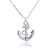 Anchor Necklace - Silver - Beautifiable - 2