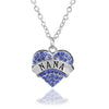 **FREE** Crystal Heart Pendant - NANA Blue - Beautifiable - 13