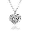 **FREE** Crystal Heart Pendant - NANA Silver - Beautifiable - 15