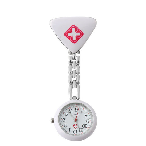 Nurses Hanging Fob Watch - White - Beautifiable - 1