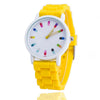 Candy Color Silicone Wrist Watch